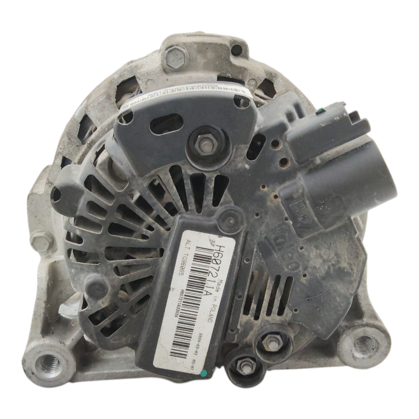 Alternatore PEUGEOT 207/1007/206/3008 1 Serie/BOXER 2 Serie Diesel
