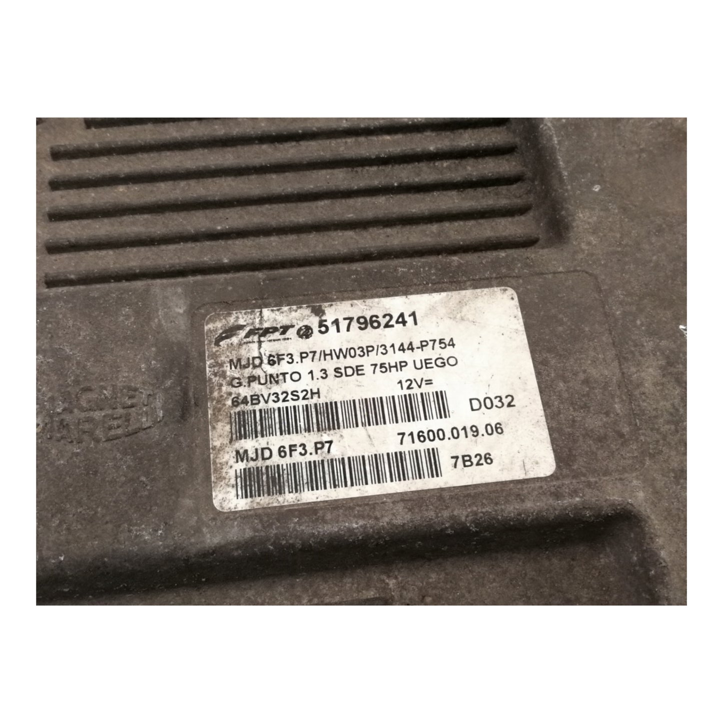 Centralina Iniezione FIAT GRANDE PUNTO 1.3 Multijet 199A2000