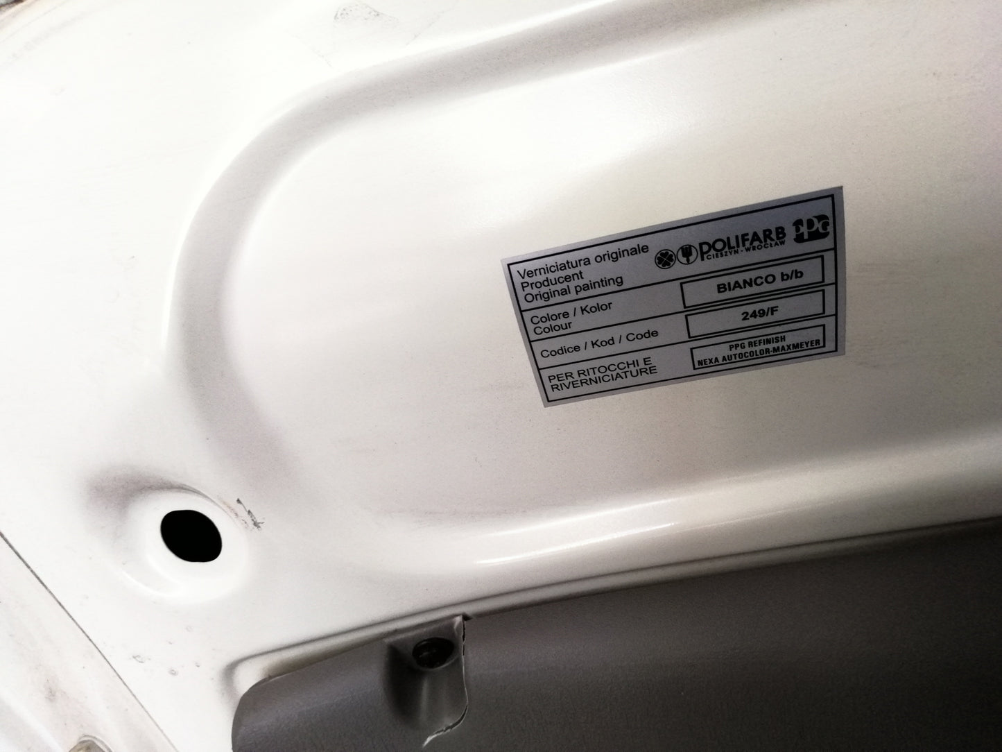 Portello Portellone Posteriore FIAT SEICENTO/600