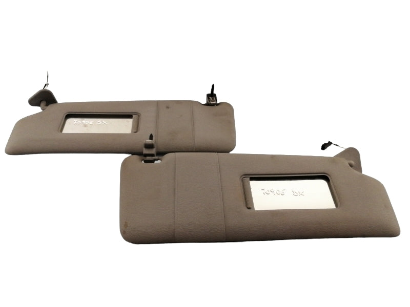 Alette parasole bmw x3 e83 (2003 - 2011) coppia sinistra + destra originali