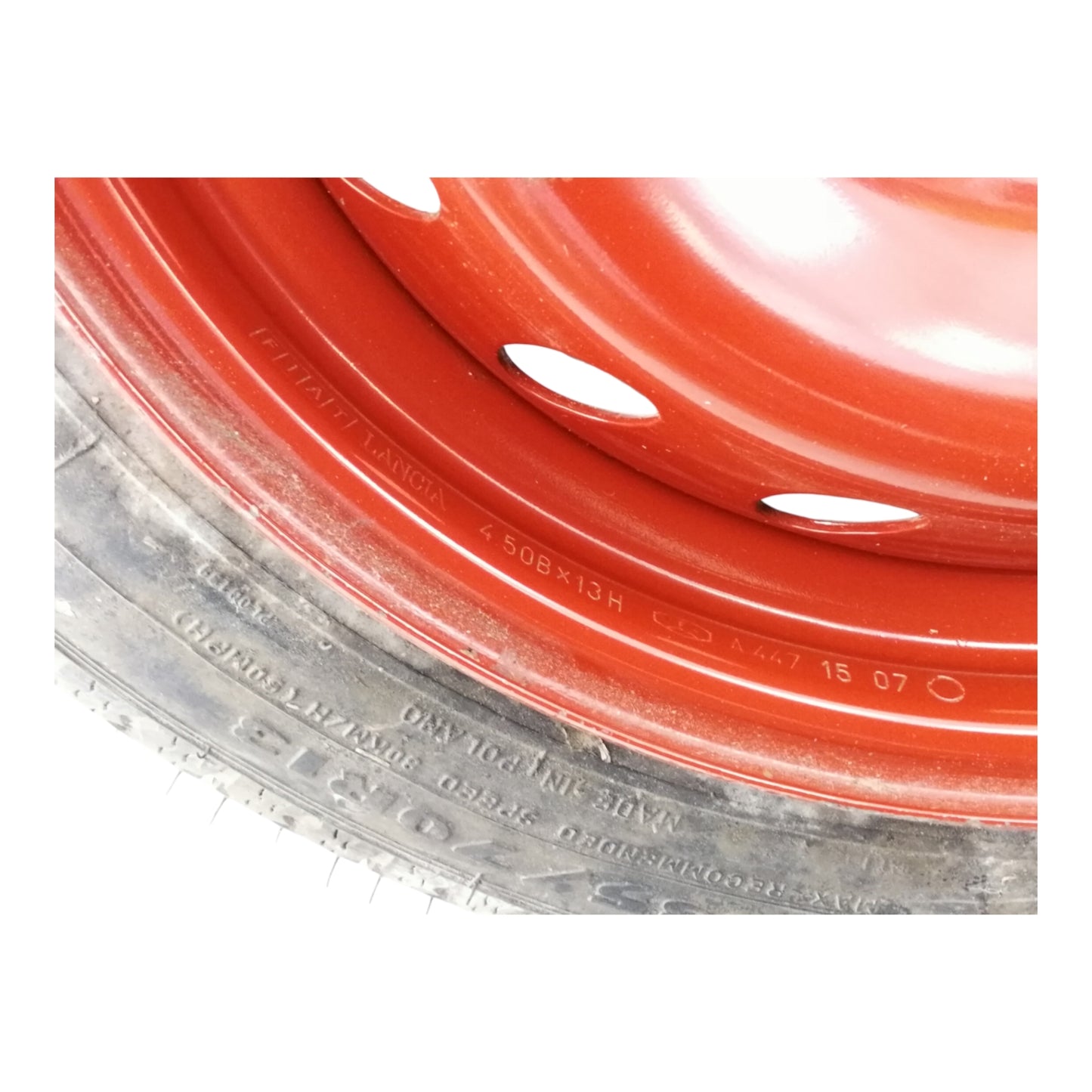 Cerchio Ruota Di Scorta FIAT SEICENTO - Raggio 13 ET33 135/70 4 Fori -