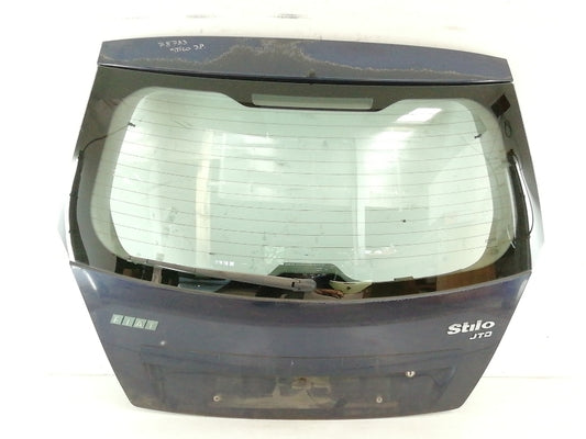 Portellone posteriore fiat stilo (2001 > 2008) portello blu bagagliaio - 3