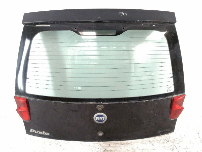Portellone posteriore fiat punto ( 2003 > 2009) portello bagagliaio nero 3