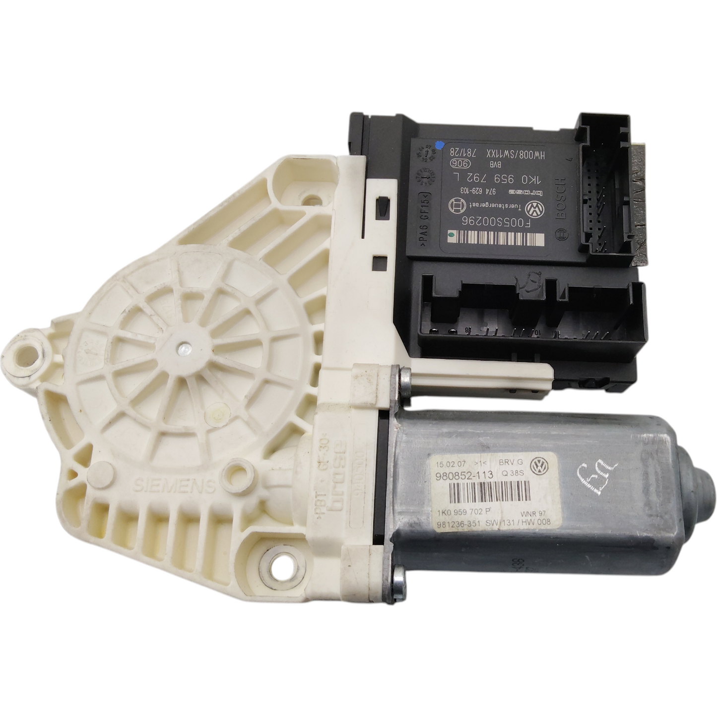 Motorino Alzacristallo Porta Anteriore Destro VOLKSWAGEN PASSAT 5 Serie