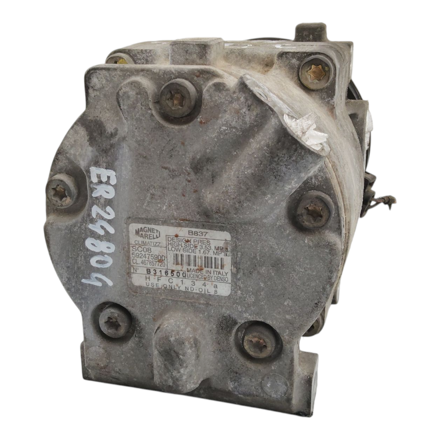 Compressore Aria Condizionata Ac LANCIA Y YPSILON 1.2 Benzina