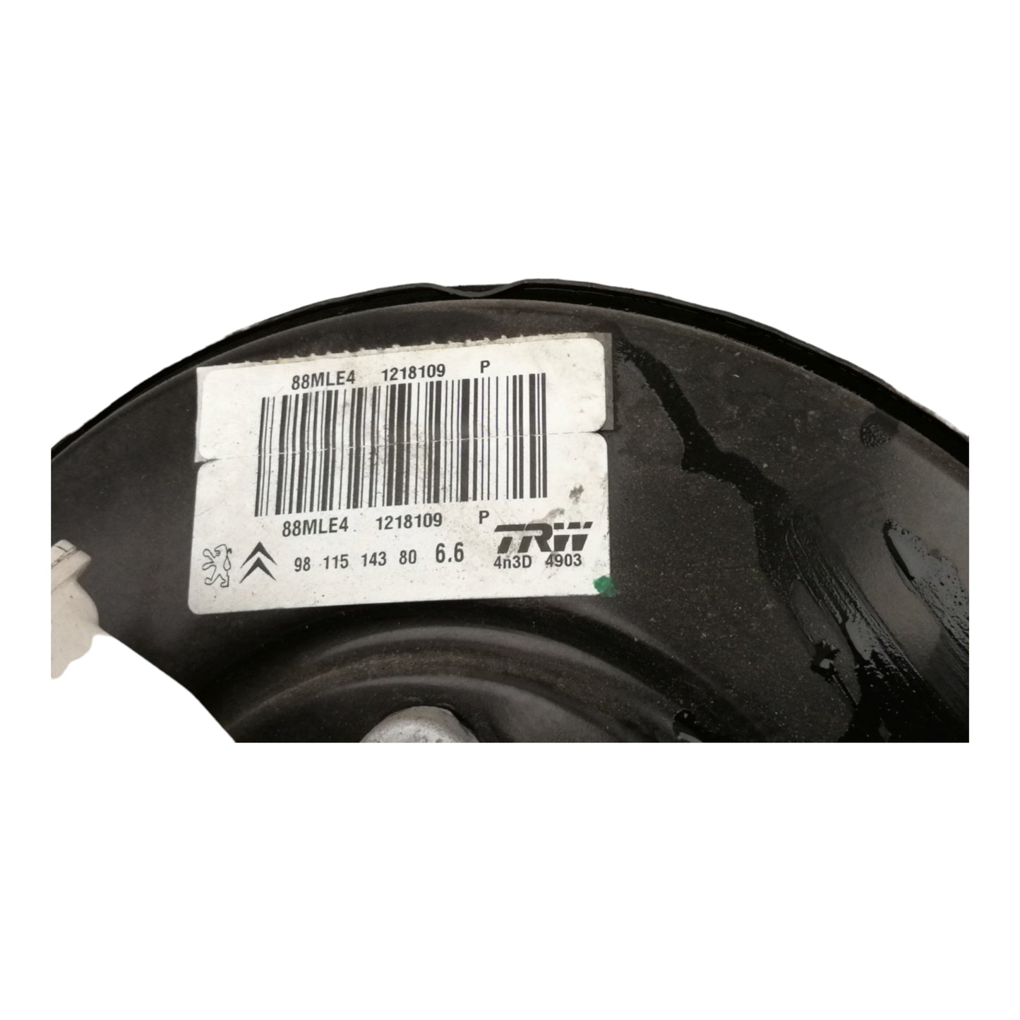 Servofreno Pompa Freno PEUGEOT 208 1.2 Benzina MOTORE HM01