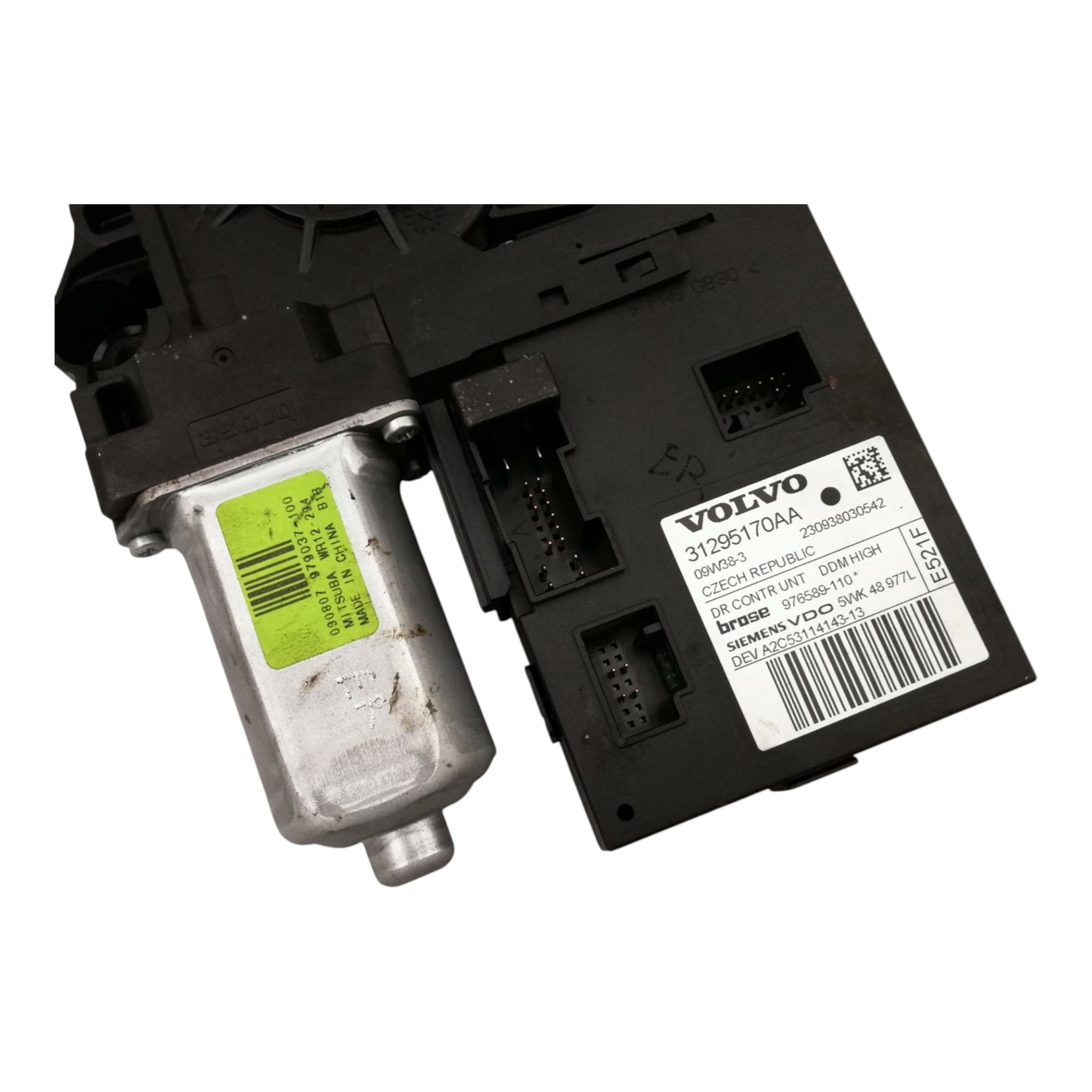 Motorino Alzacristallo Porta Anteriore Sinistro VOLVO V50/S40 2 Serie