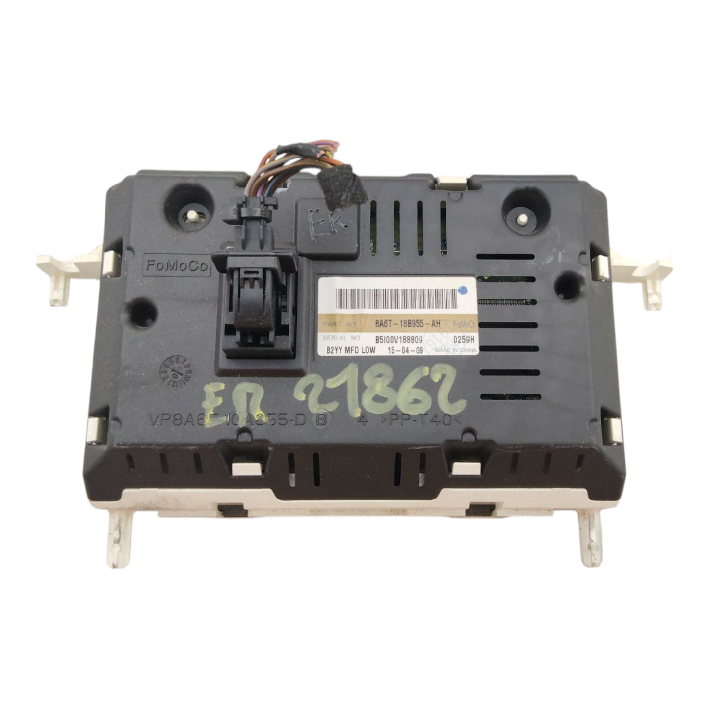 Display Check Control FORD FIESTA 6 Serie Berlina Benzina Diesel GPL