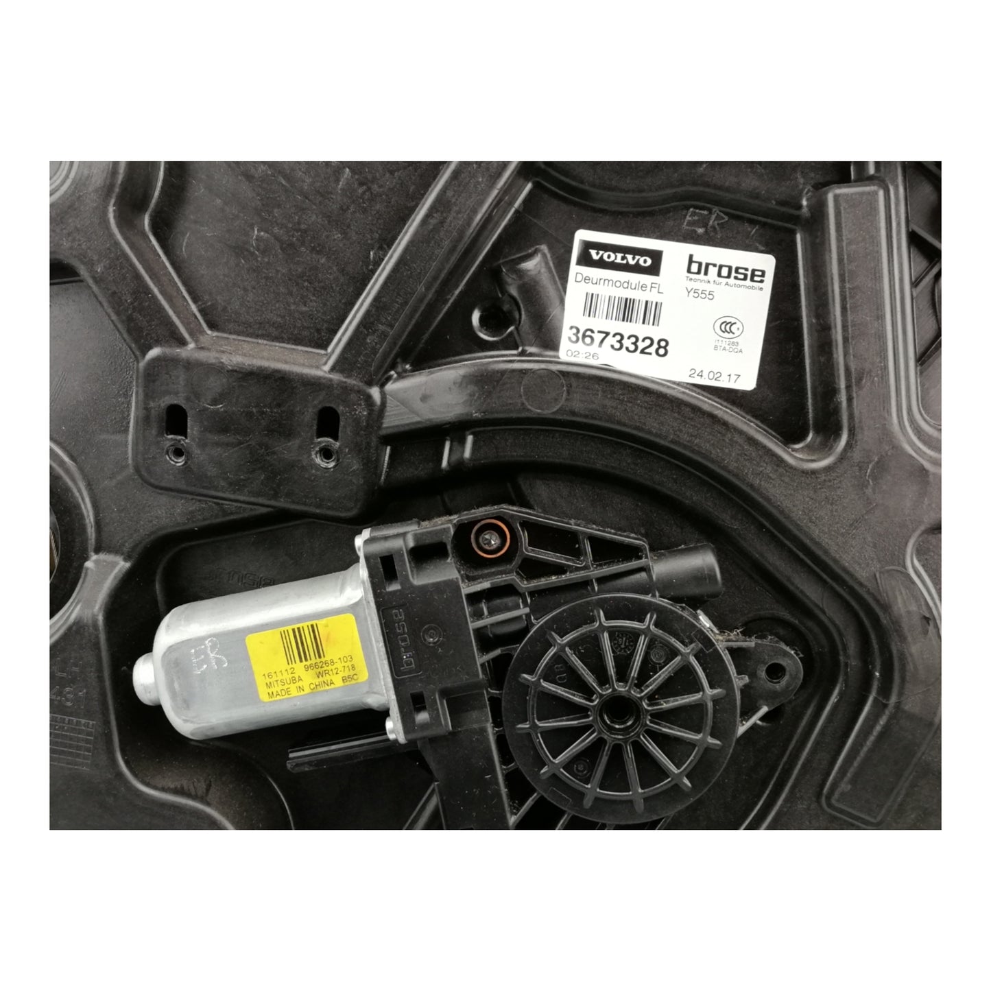 Alzacristallo Alzavetro Anteriore Sinistro VOLVO V40 2 Serie