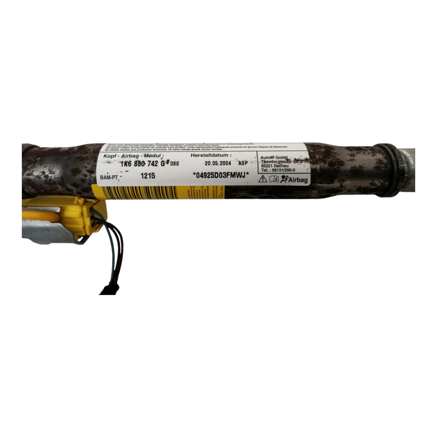 Airbag Tendina Destro VOLKSWAGEN GOLF 5 Serie 5 Porte