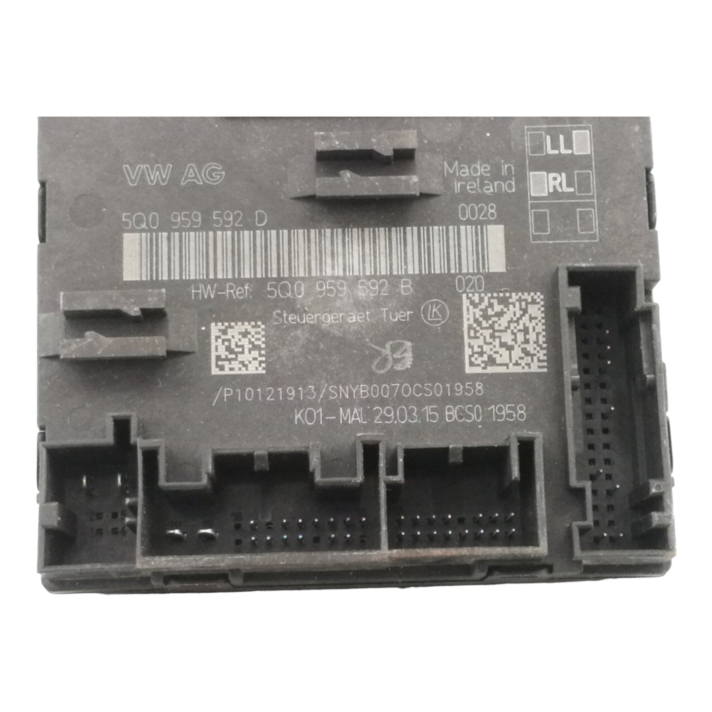 Centralina Alzacristallo Alzavetro Porta Anteriore Destro AUDI A3 8VA 8V1 8VS