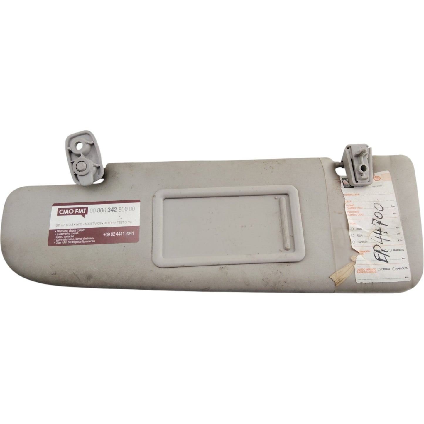Pannello Alette Parasole Sinistro FIAT PANDA 3 Serie 312