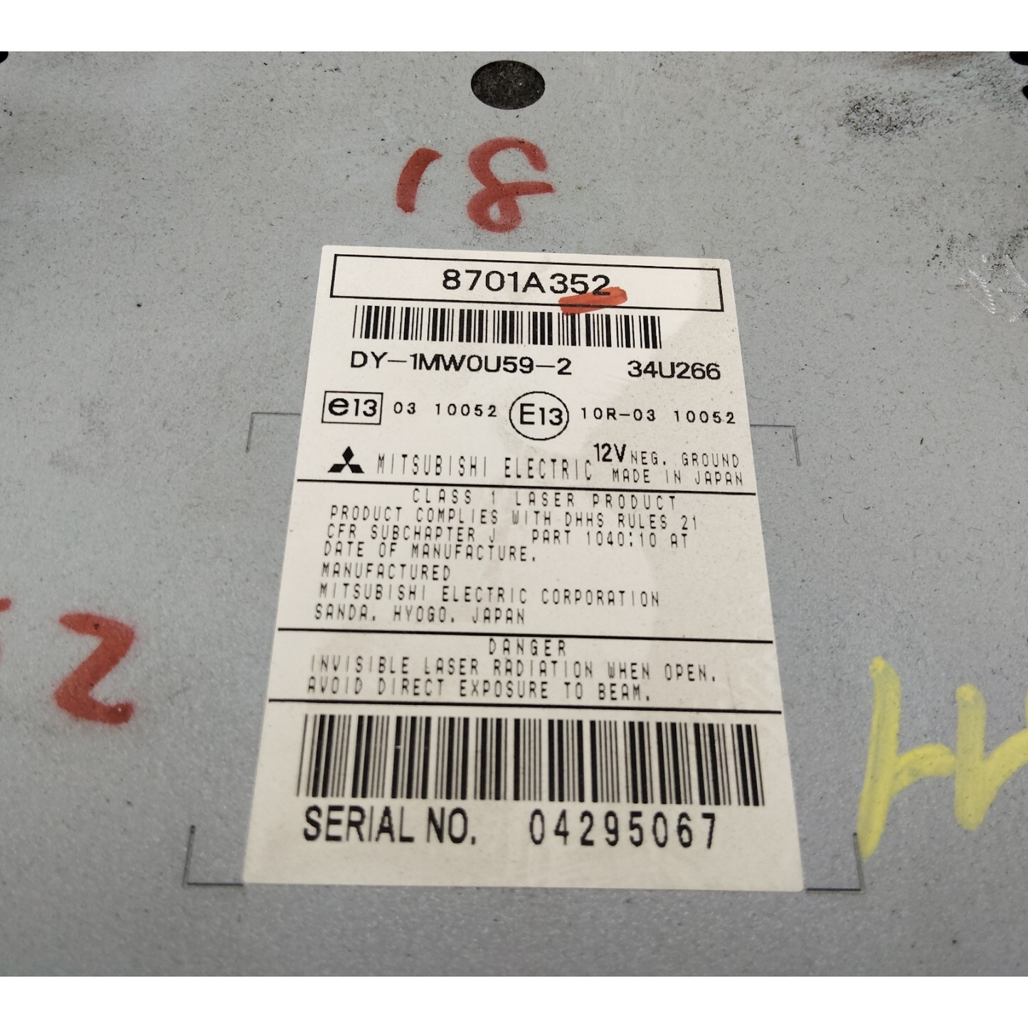 Unità Autoradio MITSUBISHI ASX