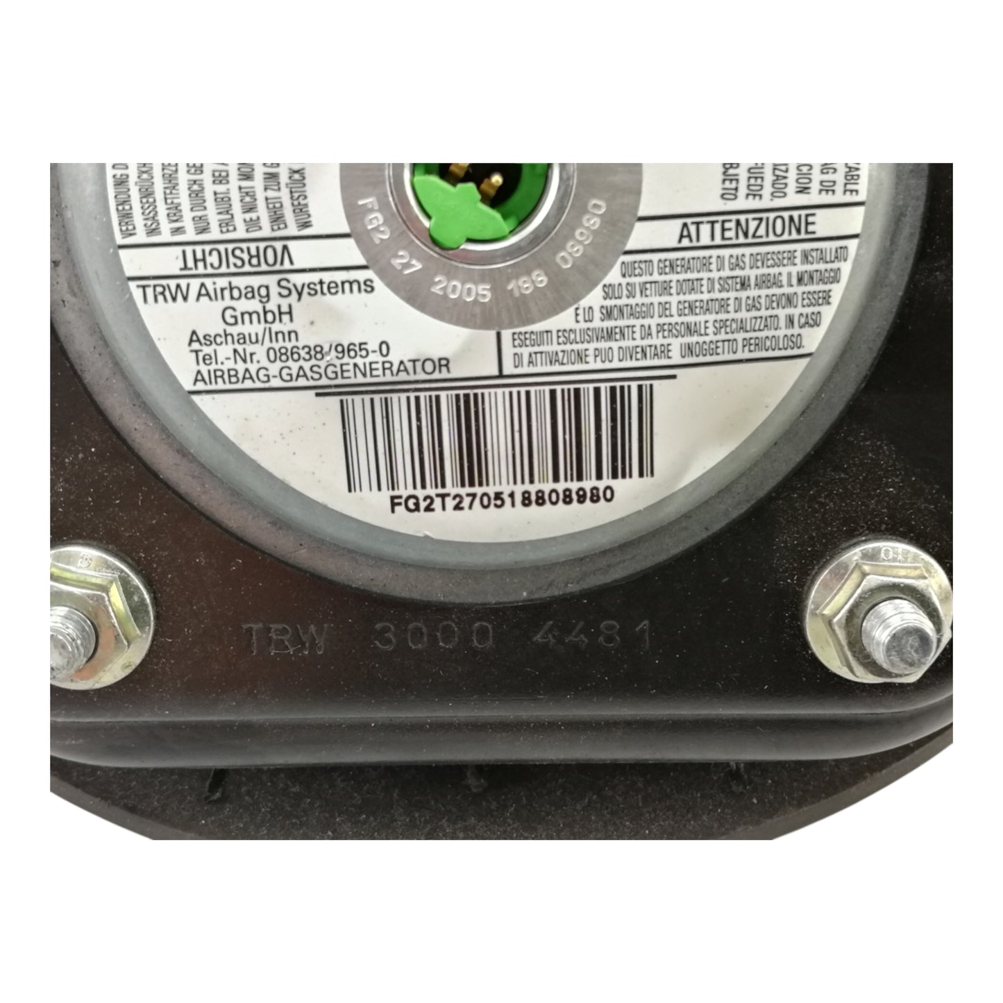 Airbag Lato Guida FIAT PUNTO 2 Serie 3-5 Porte Benzina Diesel