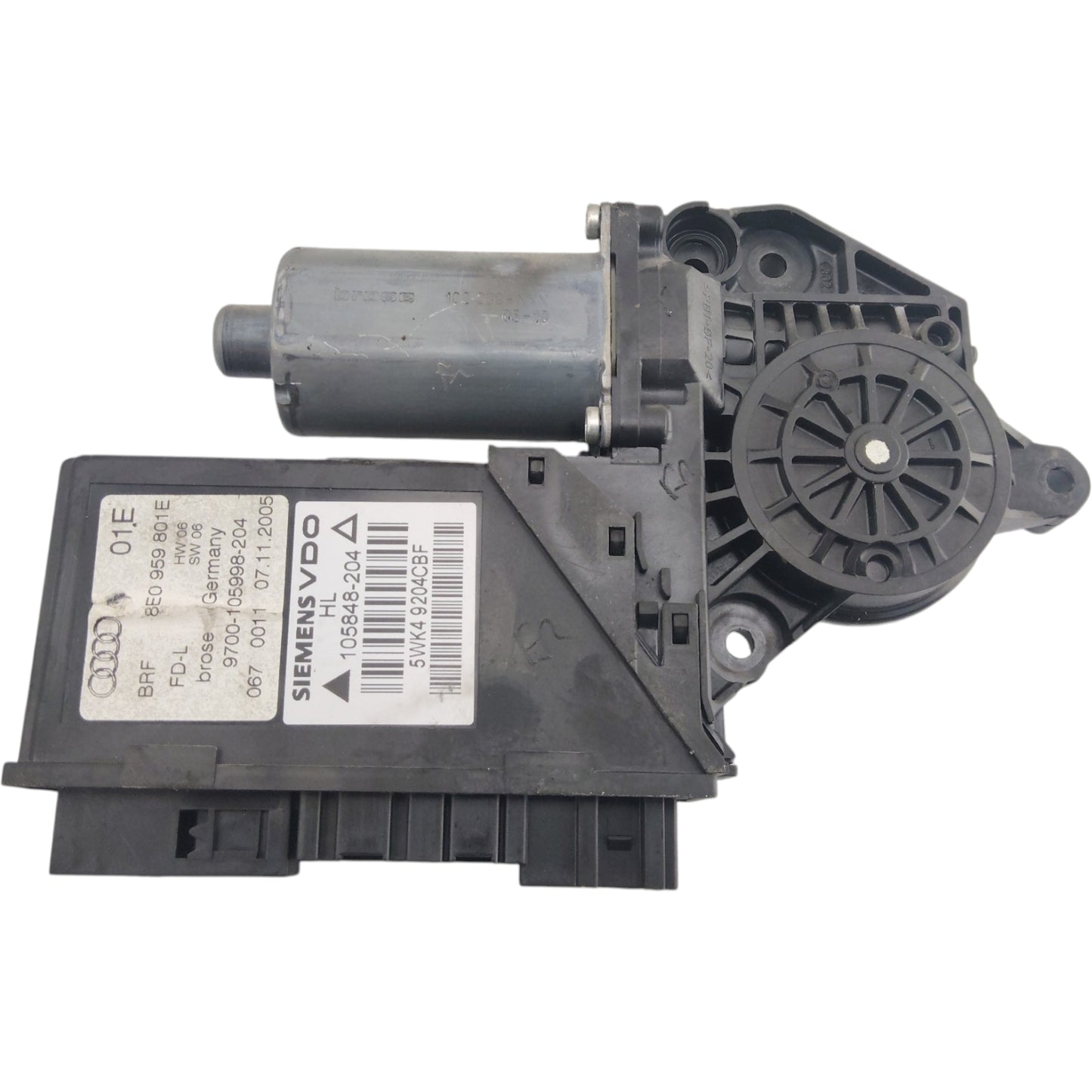 Motorino Alzacristallo Porta Posteriore Sinistro AUDI A4 8EC 8E2 8E5 8ED