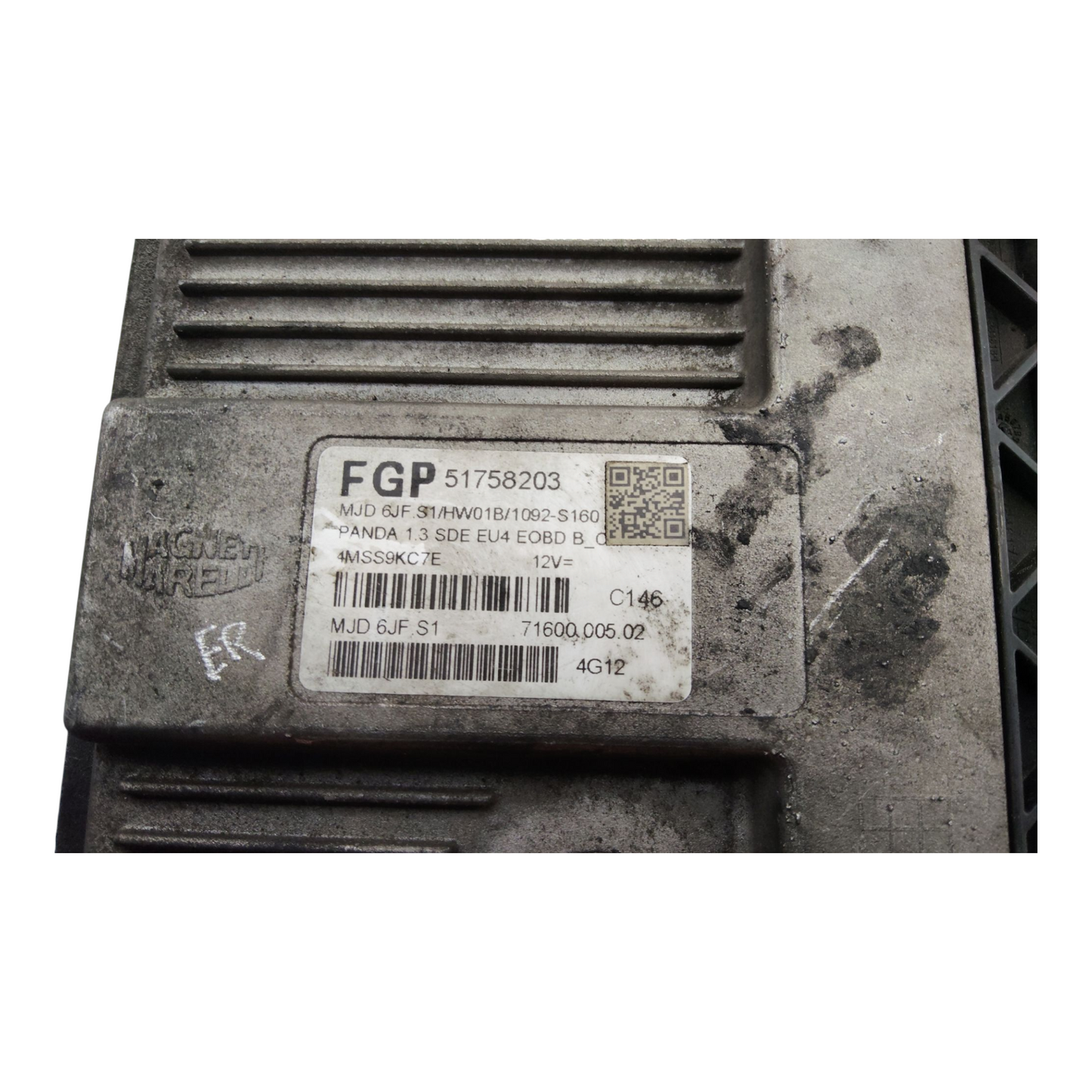 Centralina Iniezione FIAT PANDA 2 Serie 169 1.3 Diesel