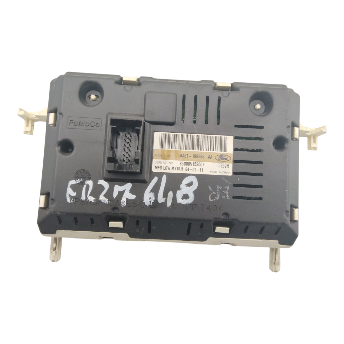 Display Check Control FORD FIESTA 6 Serie Berlina Benzina Diesel GPL