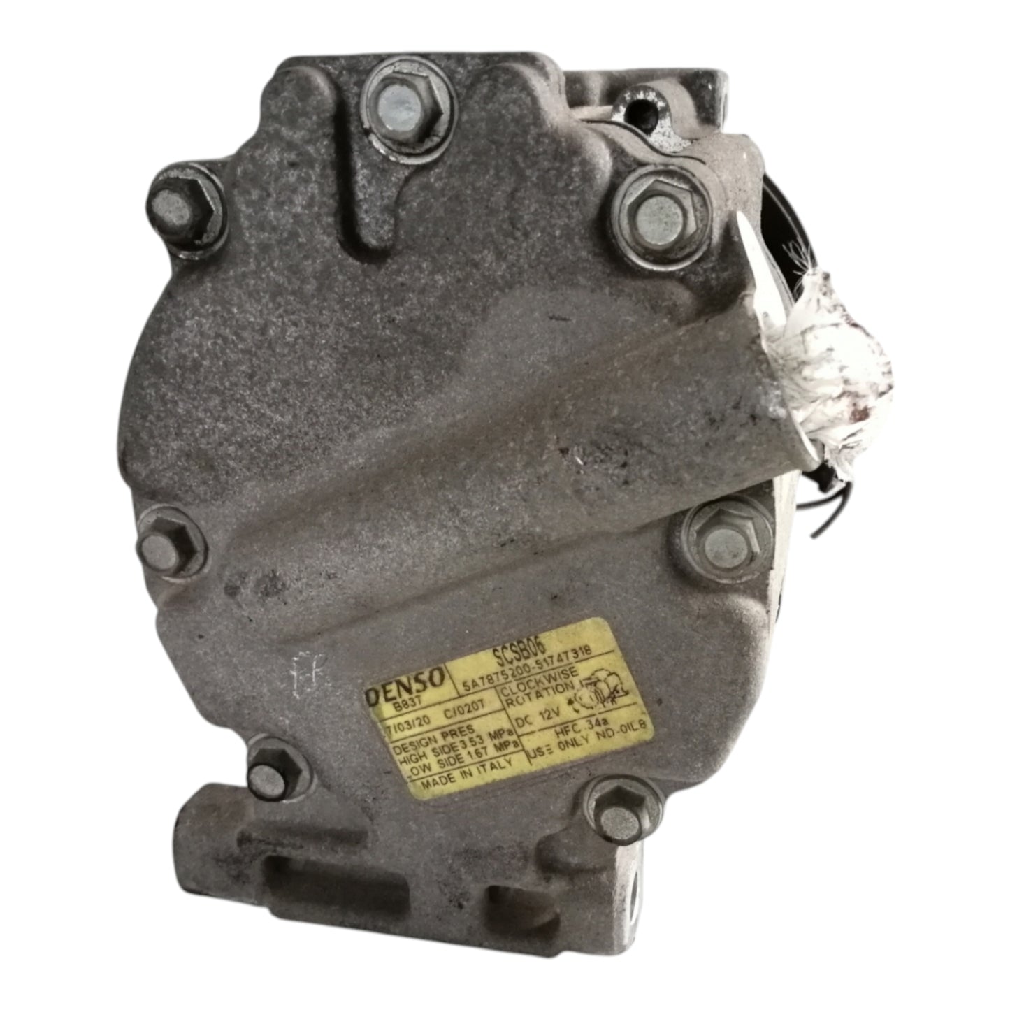 Compressore Aria Condizionata Ac FIAT PANDA 2 Serie/PUNTO 2 Serie Benzina
