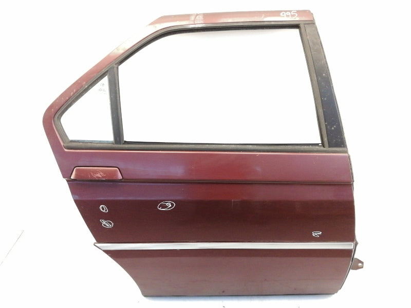Porta posteriore destra alfa romeo 164 ( 1986 > 1997 ) sportello rosso