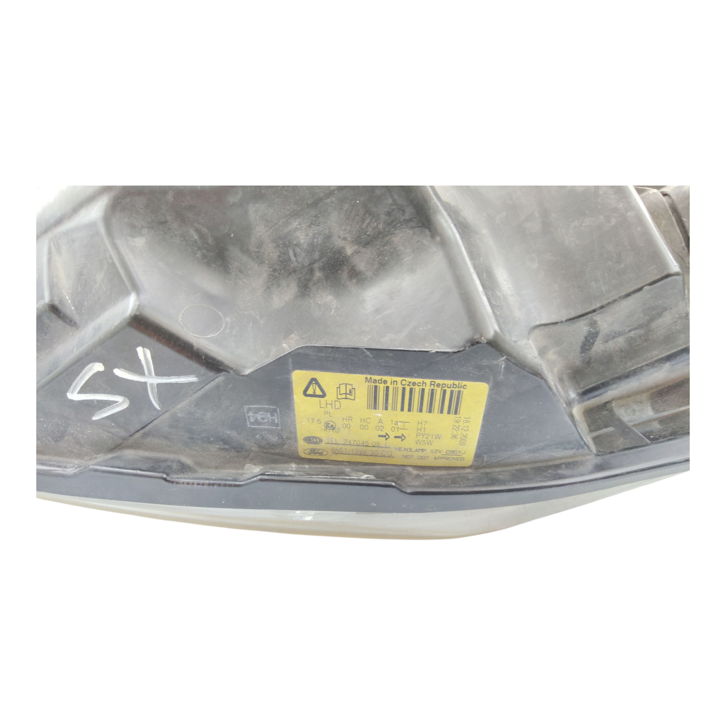 Faro Proiettore Anteriore Sinistro FORD FIESTA 6 Serie Berlina 3-5 Porte