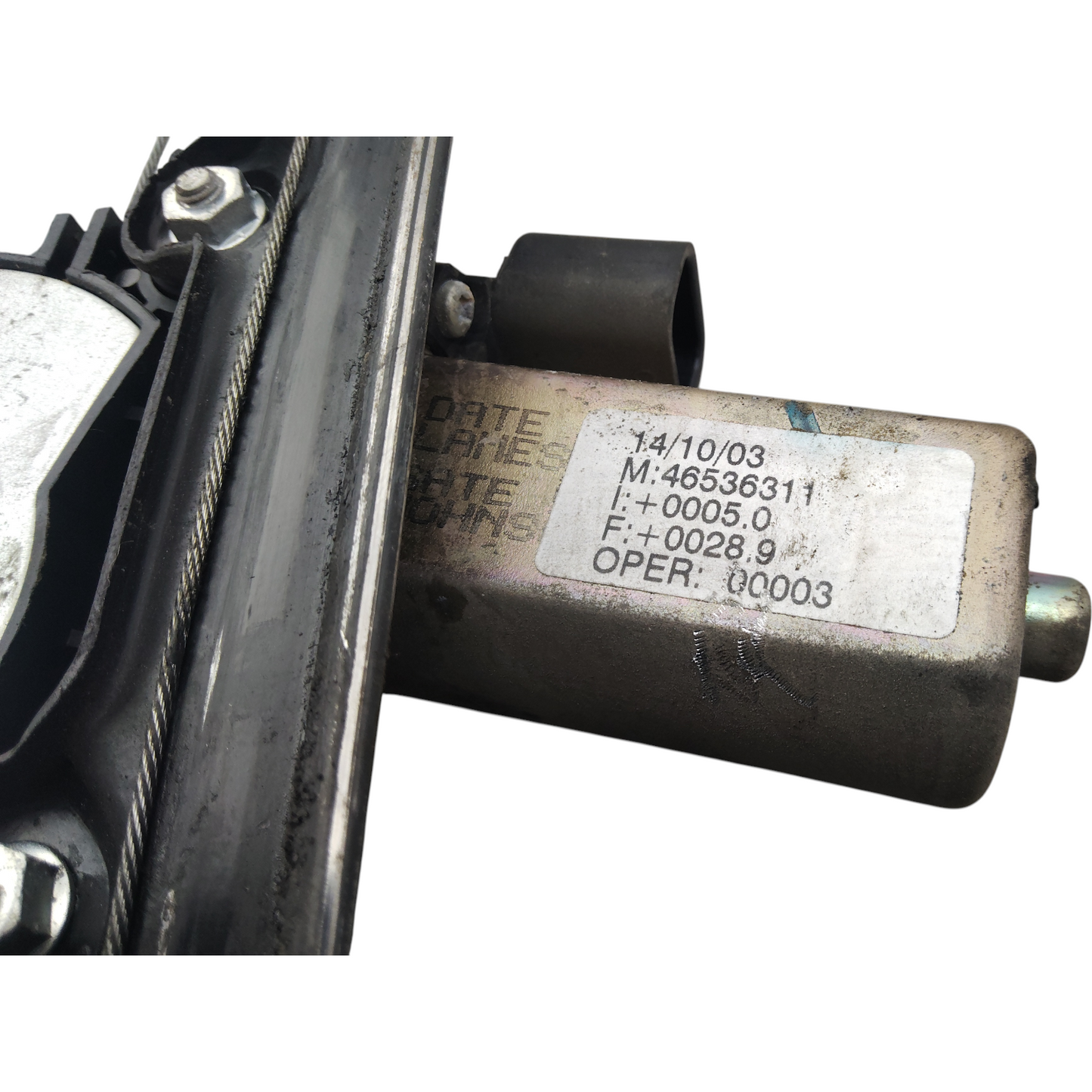 Alzacristallo Alzavetro Anteriore Destro FIAT PUNTO 2 Serie 188 3-5 Porte