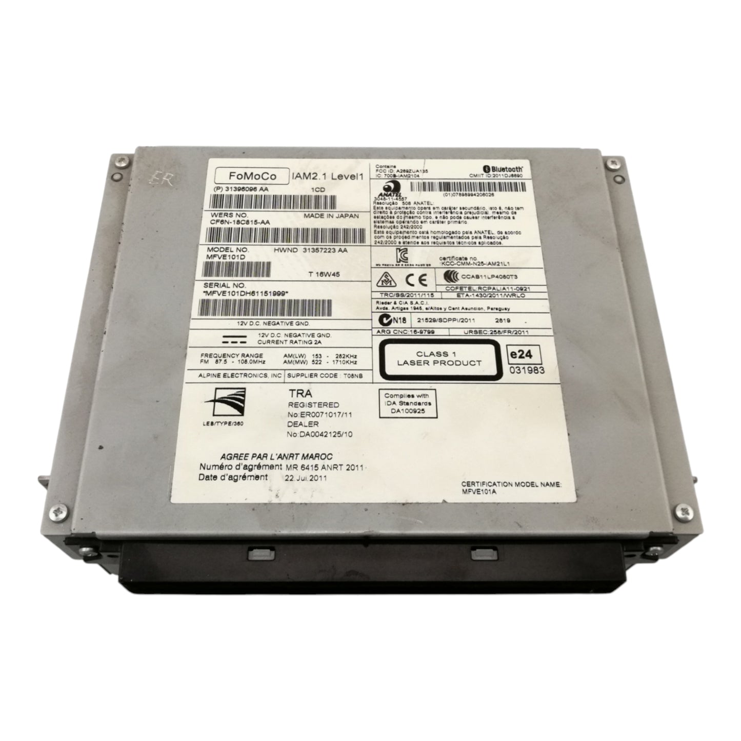 Unità Autoradio VOLVO V40 2 Serie Berlina Cross Country