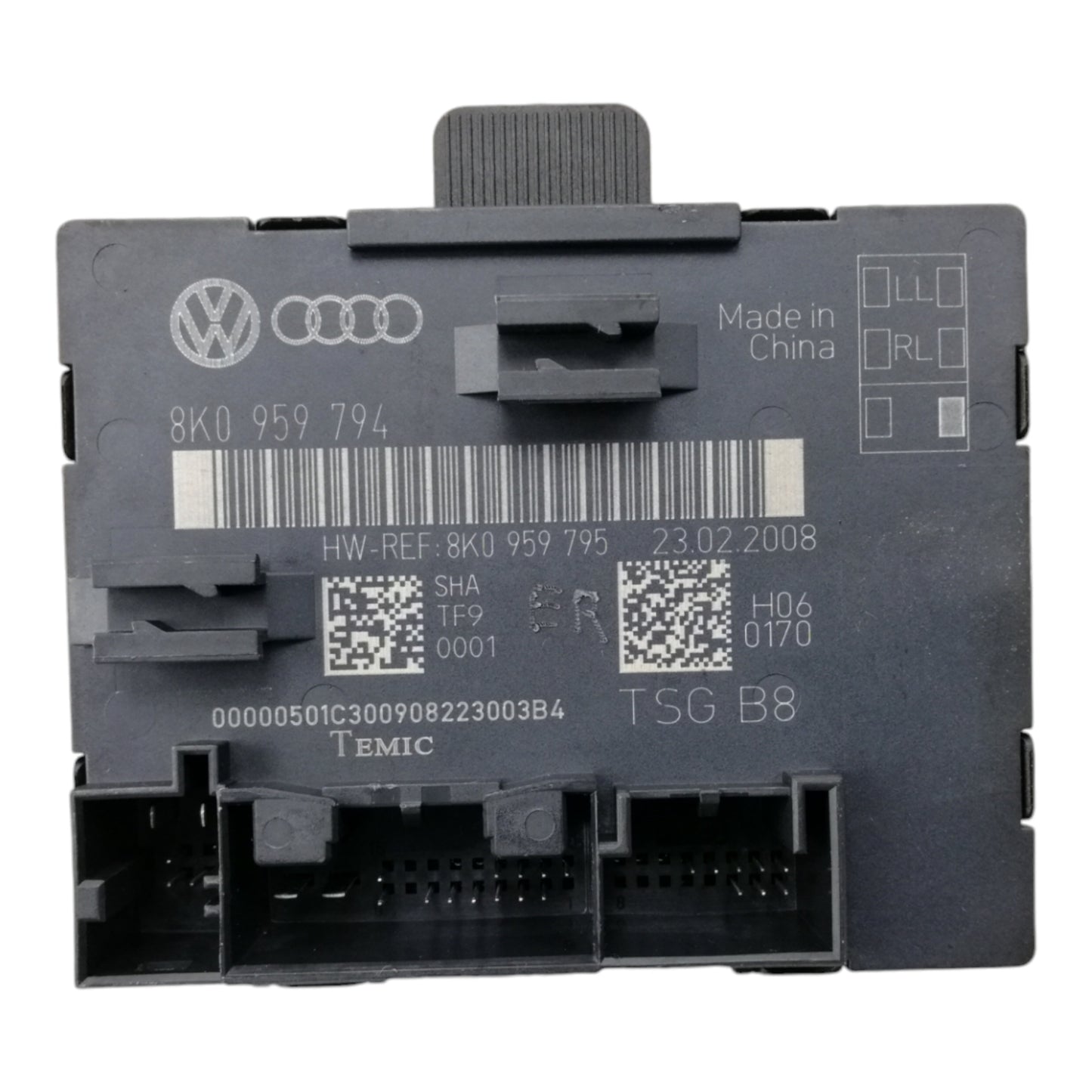 Centralina Alzacristallo Alzavetro Porta Posteriore Destro AUDI A4 8K2