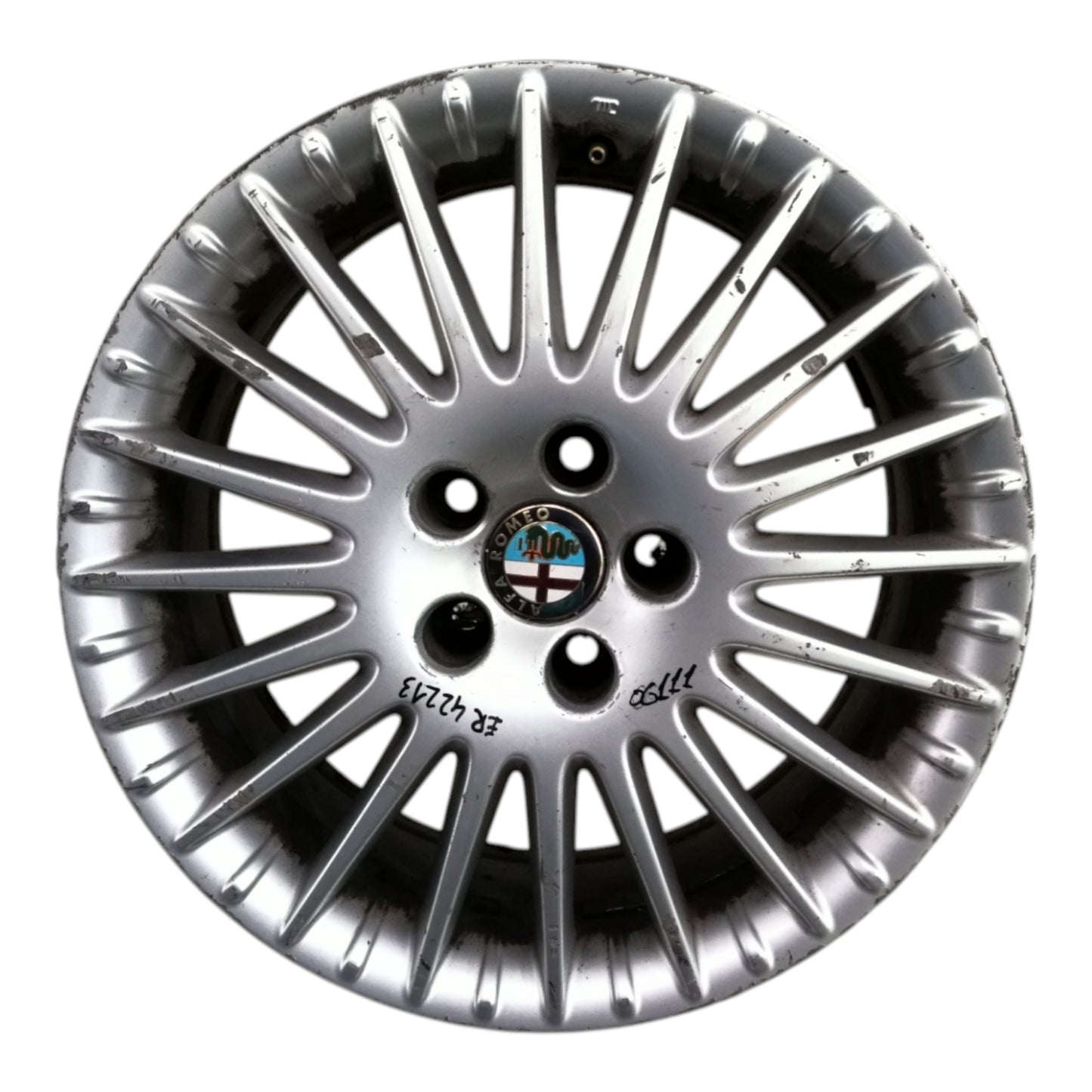 Cerchio In Lega Raggio 17 ALFA ROMEO 159 7.5JX17X52 5 Fori