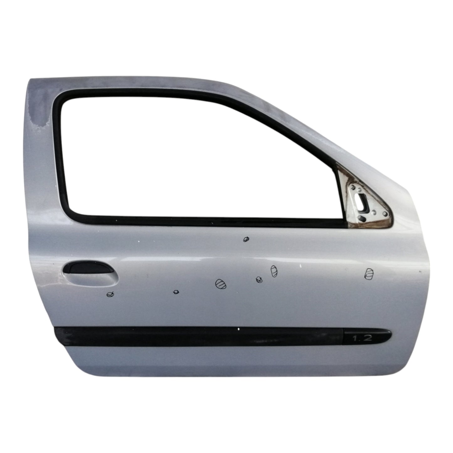 Porta Portiera Anteriore Destro RENAULT CLIO 2 Serie 3 Porte