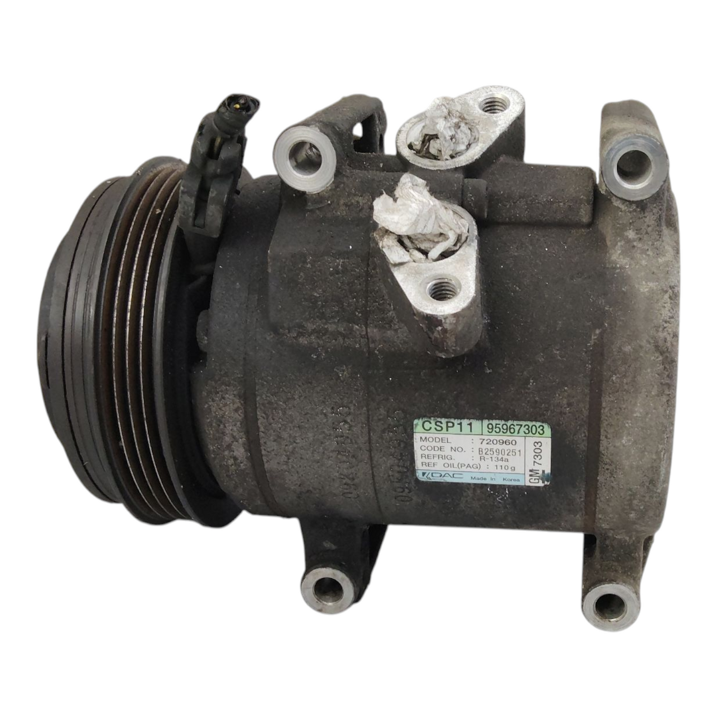 Compressore Aria Condizionata Ac CHEVROLET SPARK Benzina GPL