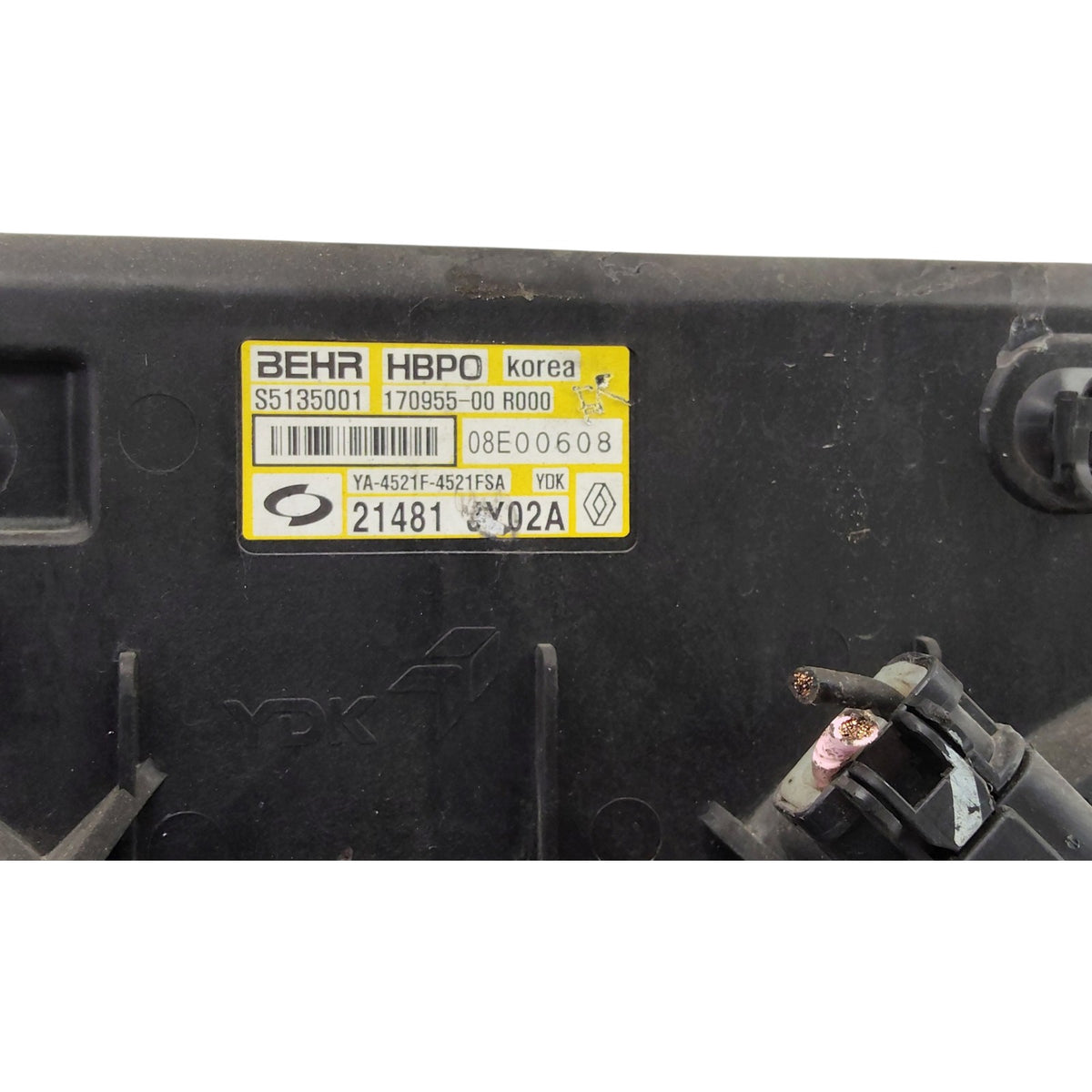 Elettroventola Ventola Radiatore RENAULT KOLEOS 1 Serie 2.0 Diesel