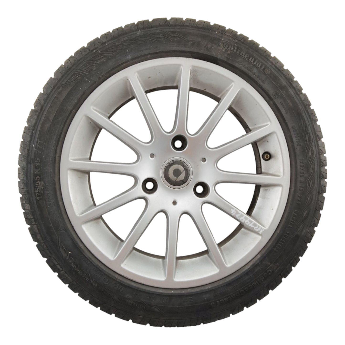 Cerchio in Lega Raggio 15 SMART CABRIO COUPE 451 5.5JX15H2 ET22