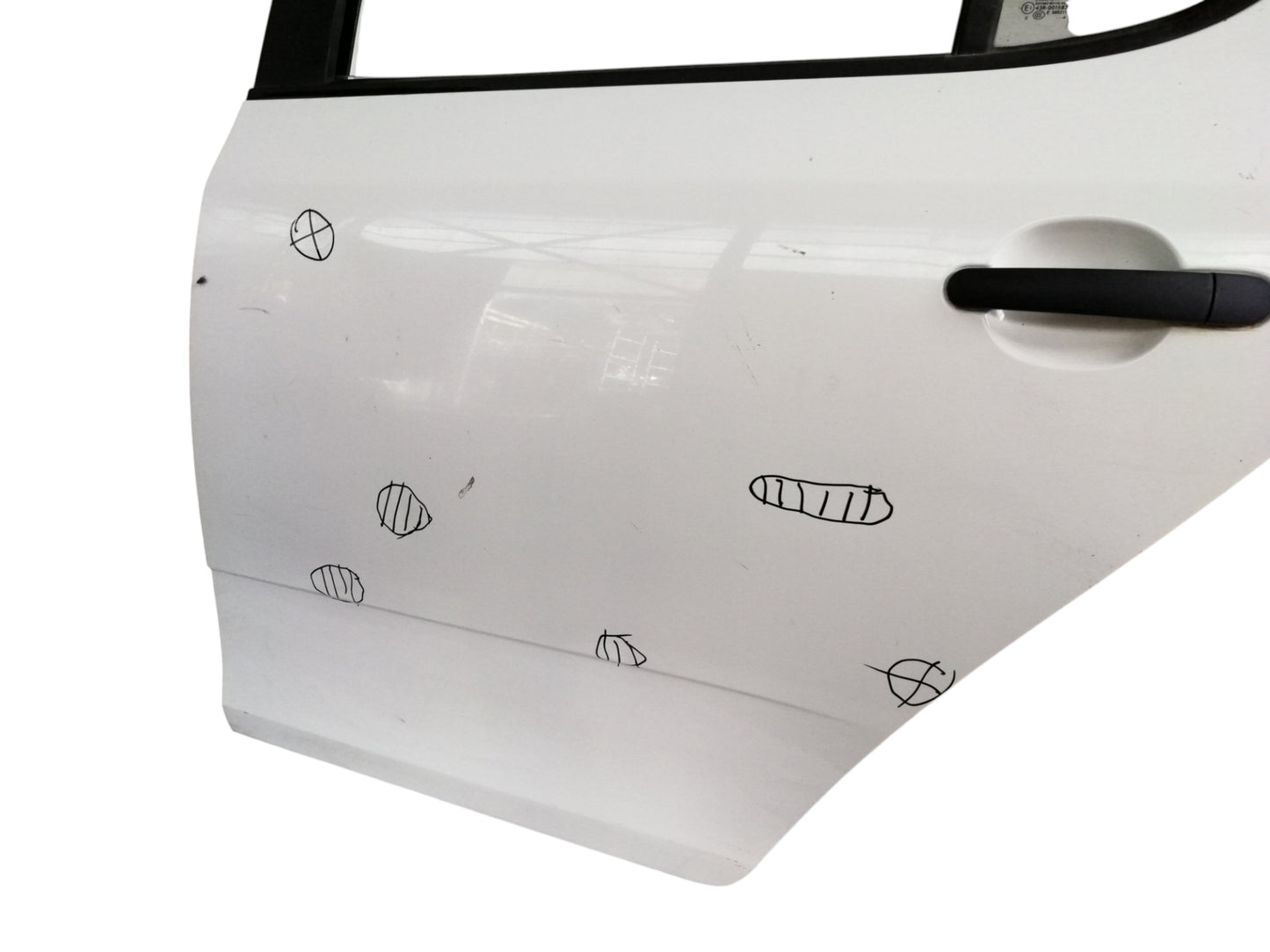 Porta Portiera Posteriore Sinistro SKODA FABIA 542 Berlina