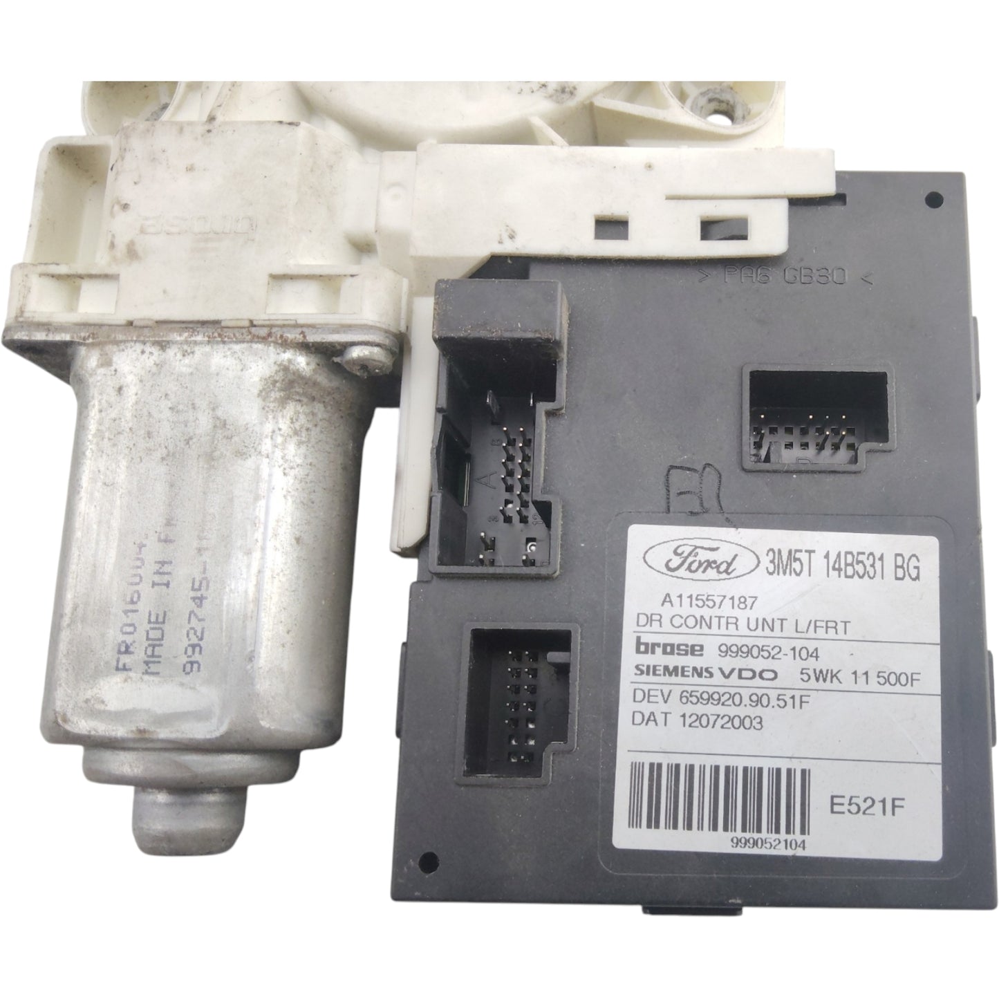 Motorino Alzacristallo Porta Anteriore Sinistro FORD C-MAX 1 Serie