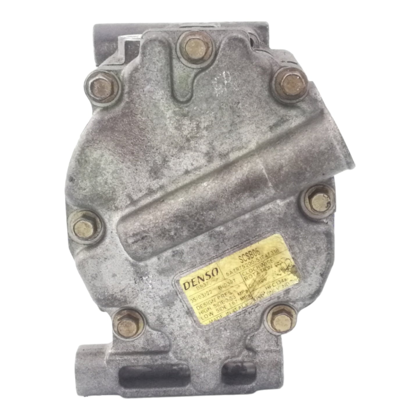 Compressore Aria Condizionata Ac FIAT PANDA 2 3/PUNTO 2/IDEA/500 Benzina