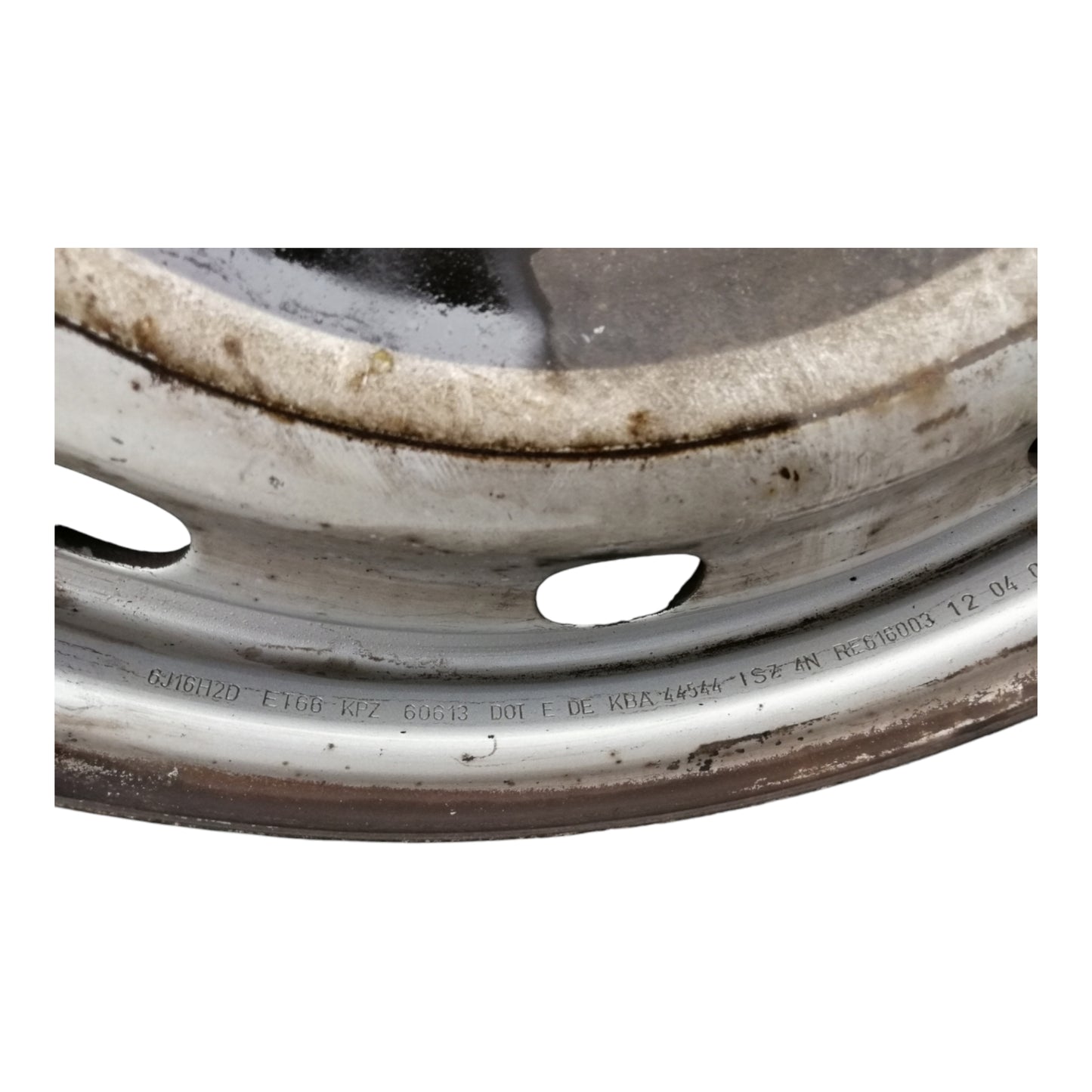 Cerchio in Ferro Raggio 16 OPEL MOVANO 1 2 Serie 6JX16H2D ET66 5 FORI