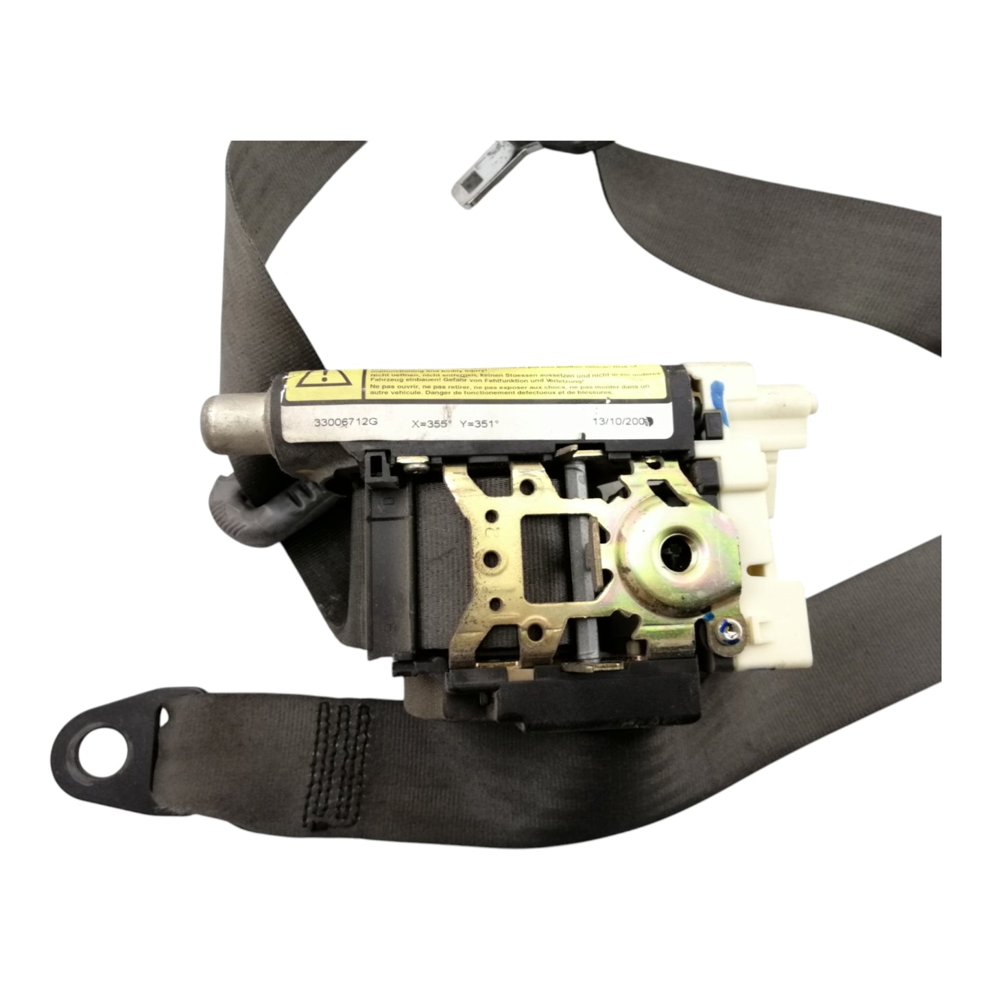 Cintura Di Sicurezza Sedile Anteriore Destro FIAT PUNTO 2 Serie 5 Porte