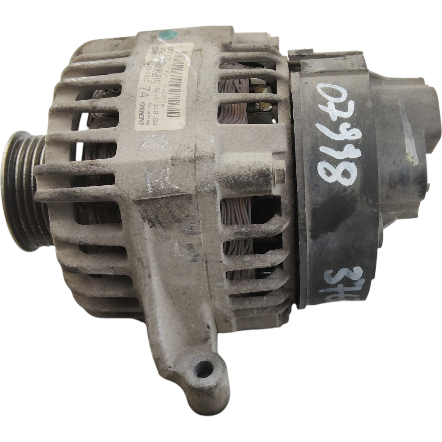 Alternatore FIAT 500 2 Serie/PANDA 2 Serie/PUNTO 2 Serie 1.2 Benzina 51 Kw