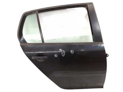 Porta posteriore destra volkswagen polo (2001 - 2010) sportello nero con