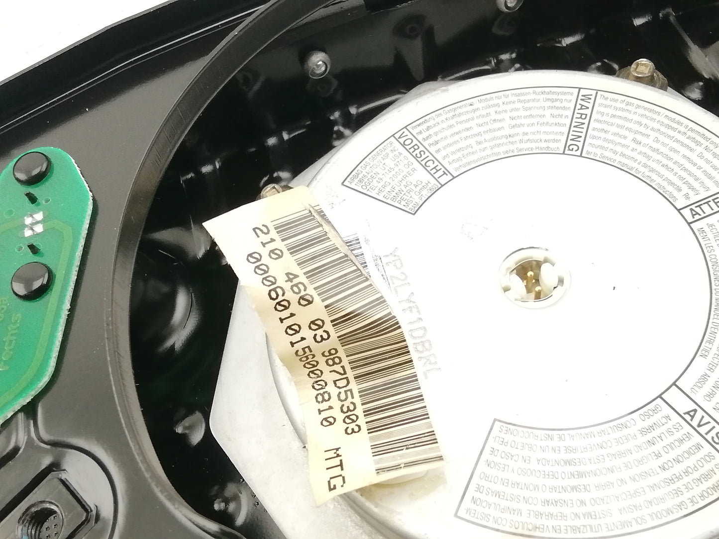 Airbag Lato Guida MERCEDES CLASSE CLK C208 Cabrio/Coupè Benzina