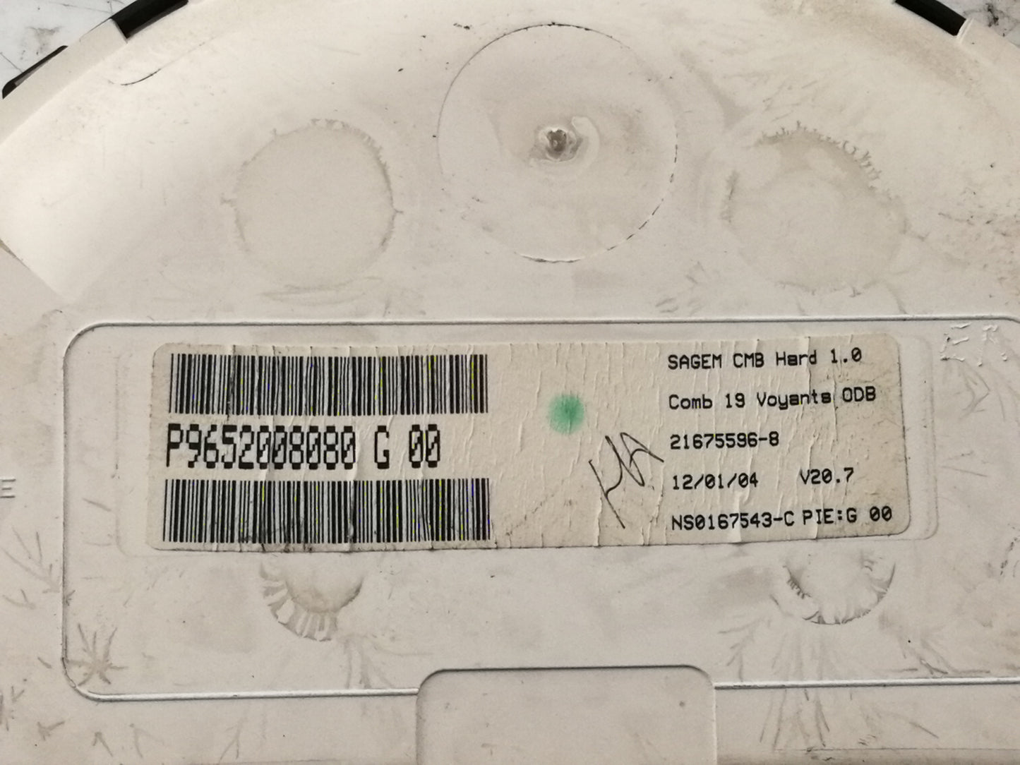 Quadro Strumenti CITROEN C2 / C3 1 / PLURIEL / BENZINA DIESEL /