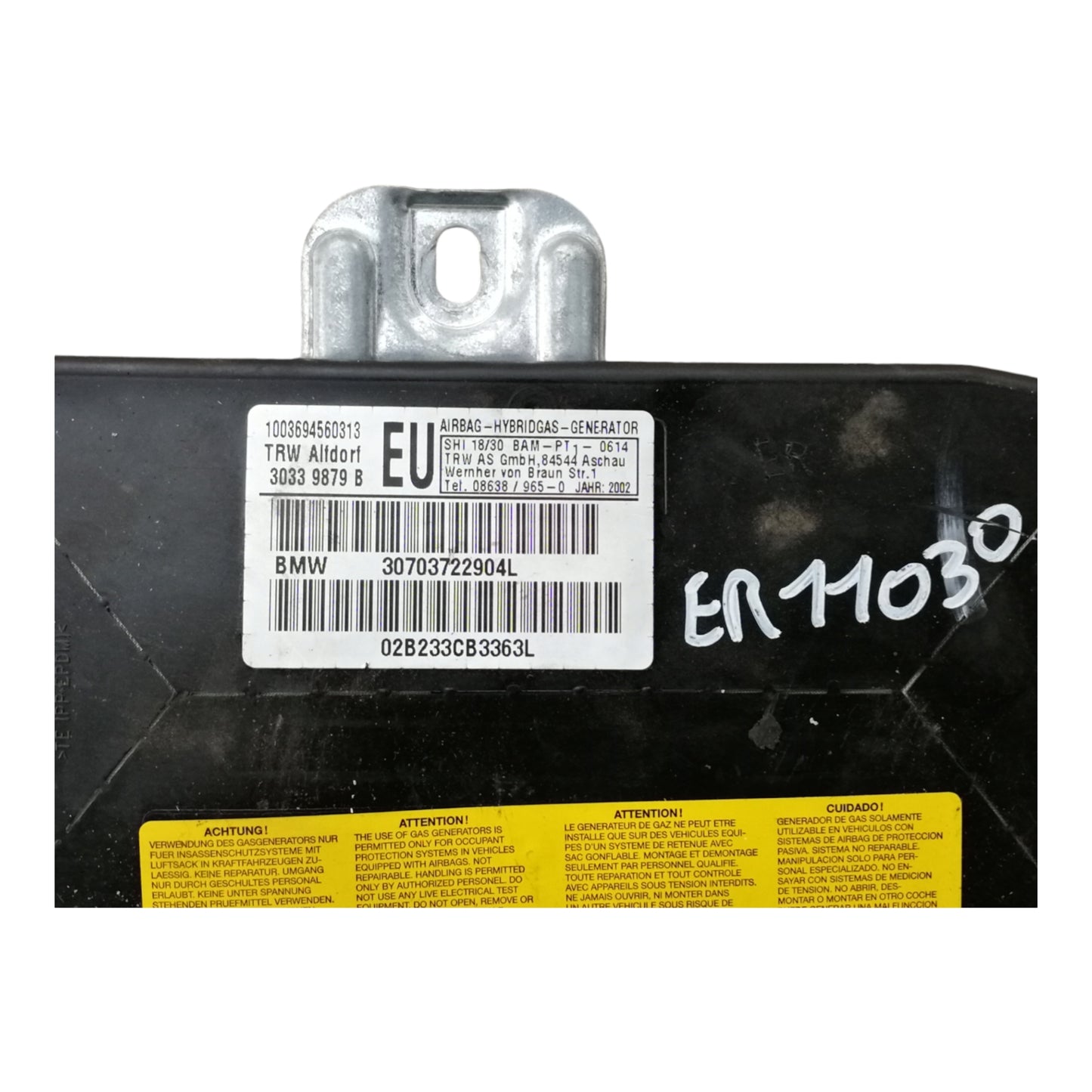 Airbag Porta Anteriore Sinistro BMW SERIE 3 E46 Berlina Station Wagon