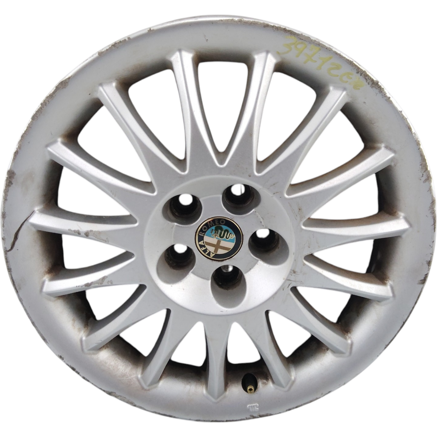 Cerchio in Lega Raggio 16 ALFA ROMEO 156 6.5JX16H2 ET41.5 5 Fori