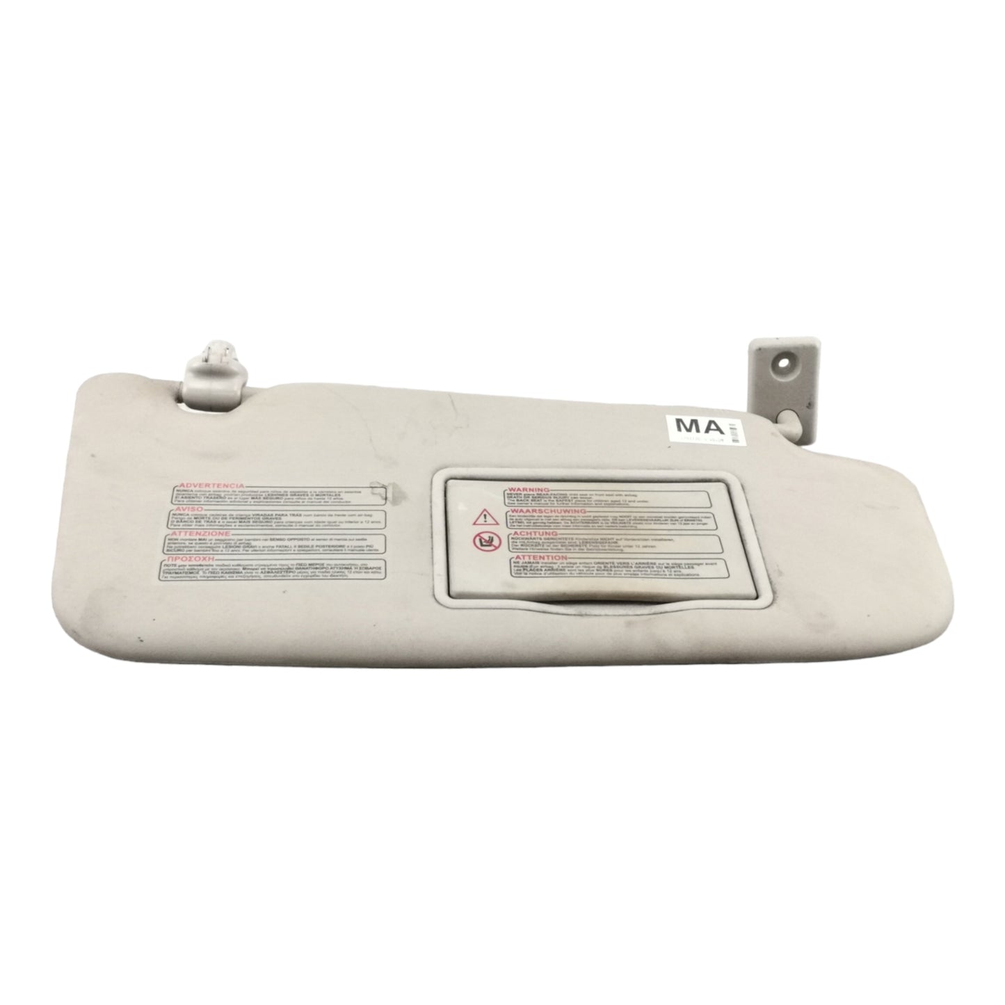 Pannello Alette  Parasole Destro NISSAN QASHQAI 1 Serie