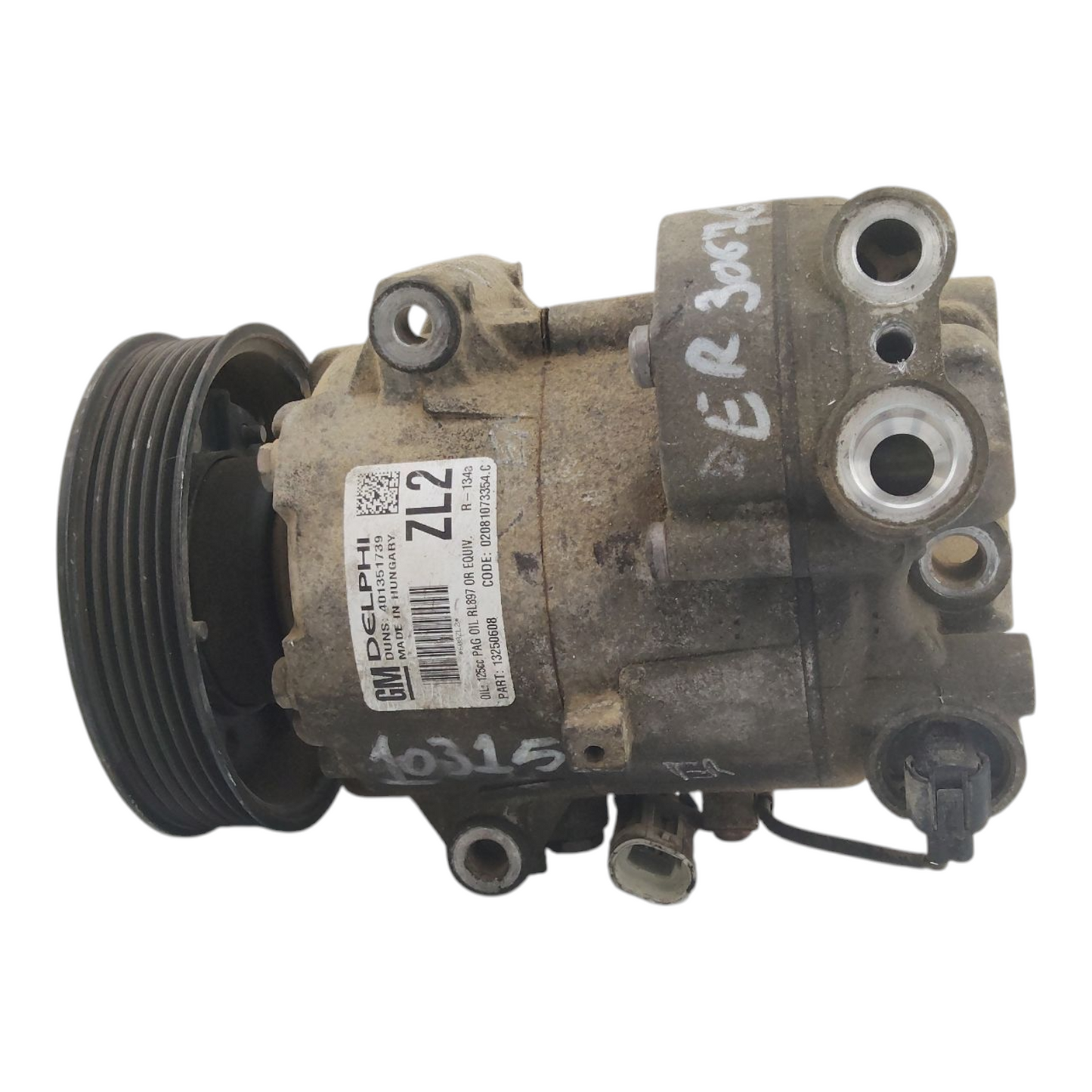 Compressore Aria Condizionata Ac OPEL MERIVA B/ASTRA J 1.4 Benzina GPL