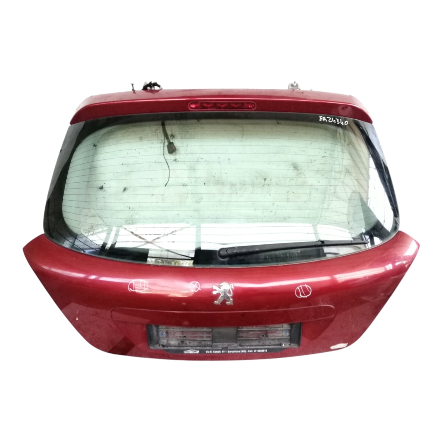 Portello Portellone Posteriore PEUGEOT 207 3-5 Porte