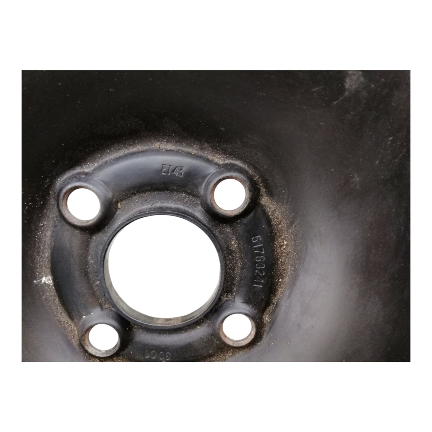 Cerchio In Ferro RAGGIO 15 FIAT GRANDE PUNTO 6JX15H2 ET43 4 Fori