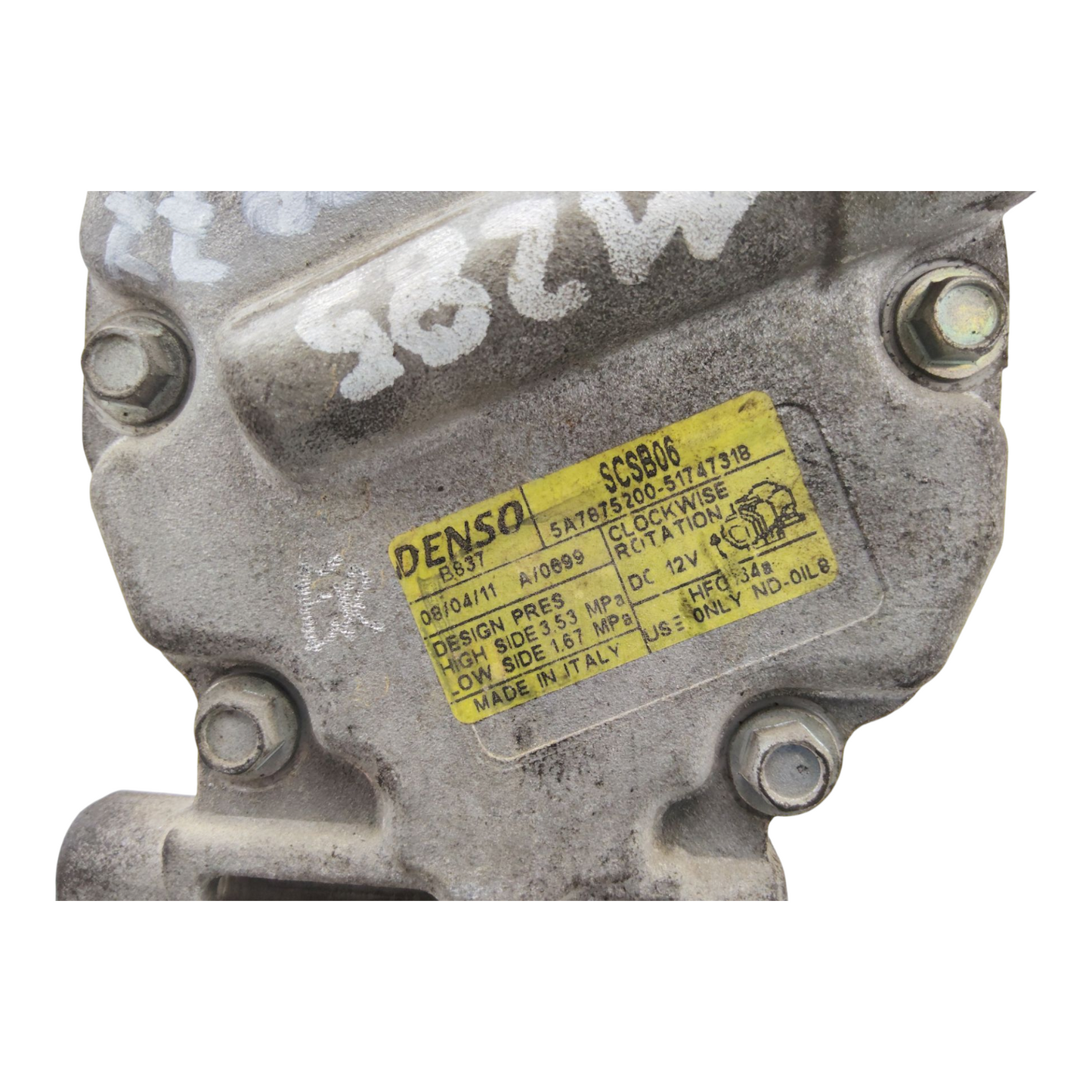 Compressore Aria Condizionata Ac LANCIA YPSILON 1 2 3 Serie Benzina GPL