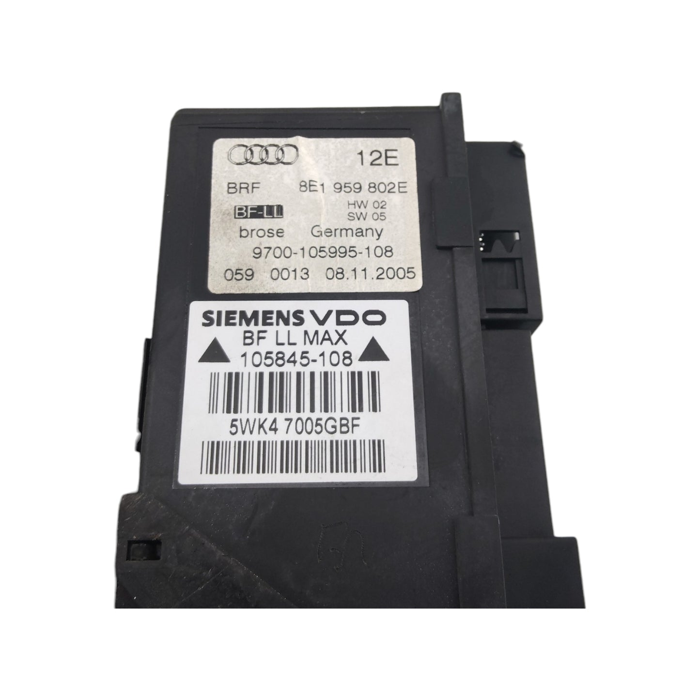 Motorino Alzacristallo Porta Anteriore Destro AUDI A4 8EC 8E2 8E5 8ED