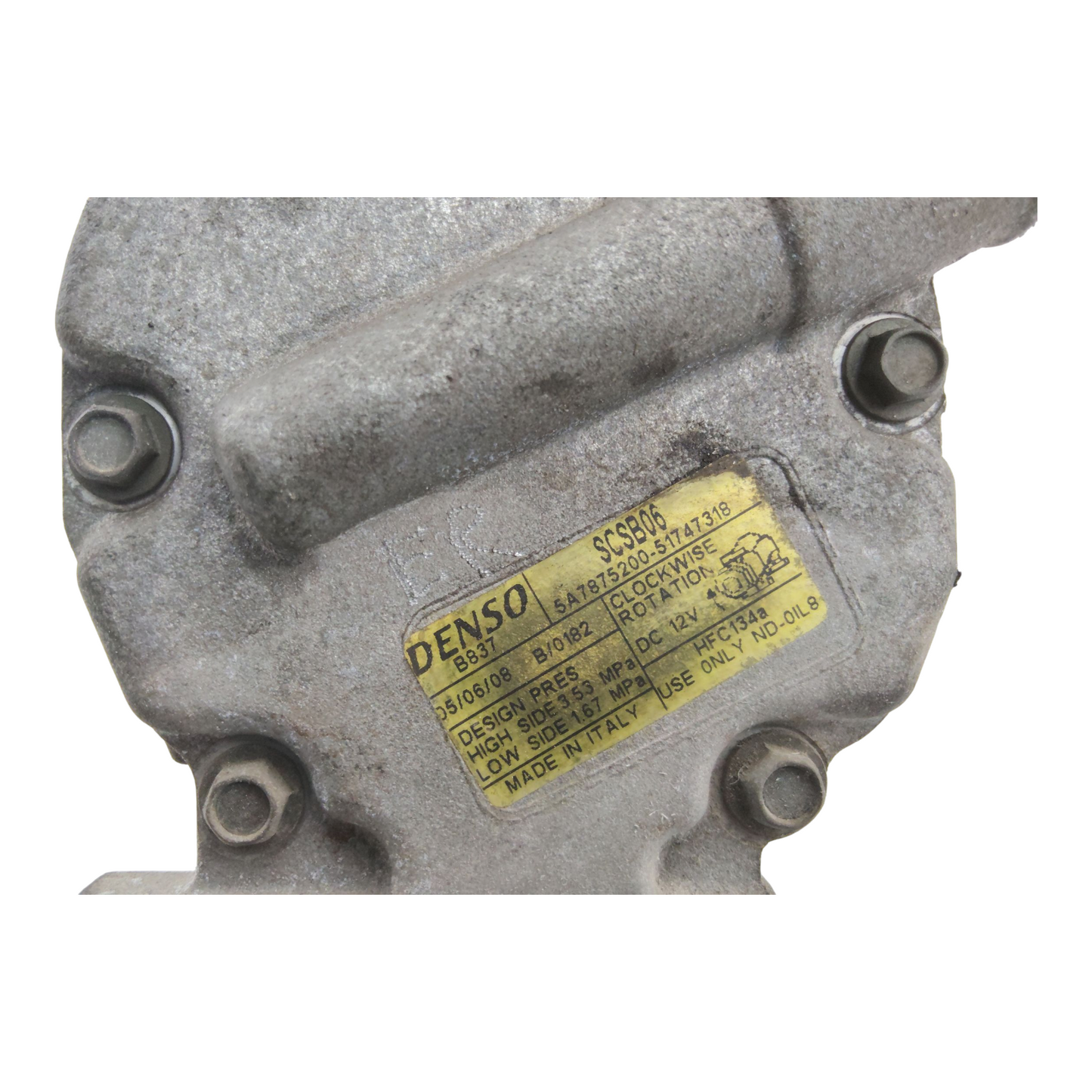 Compressore Aria Condizionata Ac FIAT PANDA 2 Serie/PUNTO 2 Serie Benzina